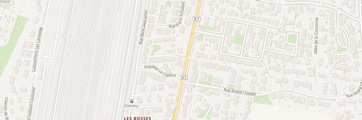 Plan du 196 Av Charles de Gaulle à Portes-lès-Valence