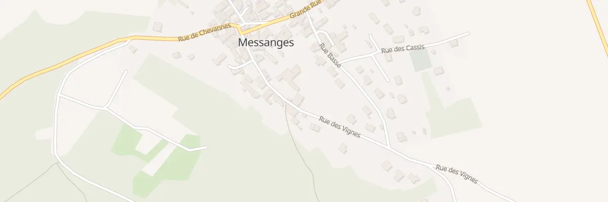 Plan du 15 Rue des Vignes à Messanges