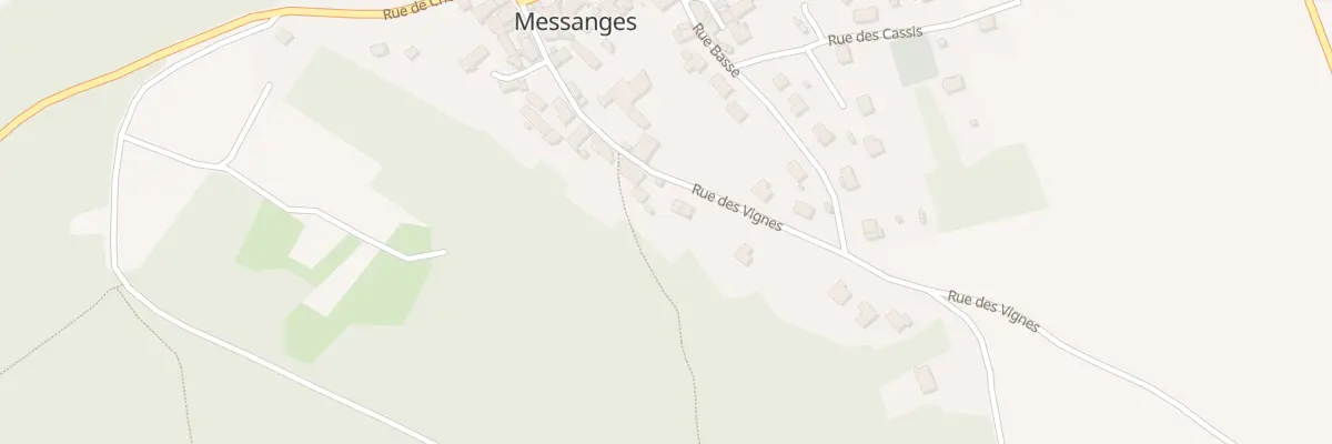 Plan du 26 Rue des Vignes à Messanges
