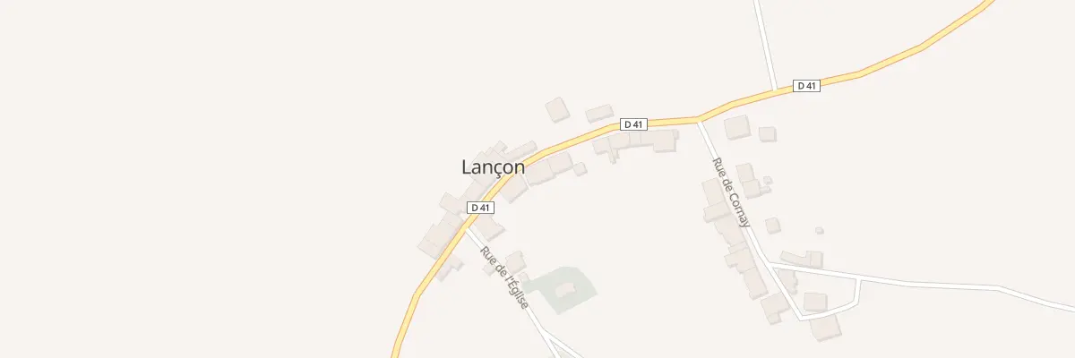 Plan du 11 Rue du Chateau à Lançon
