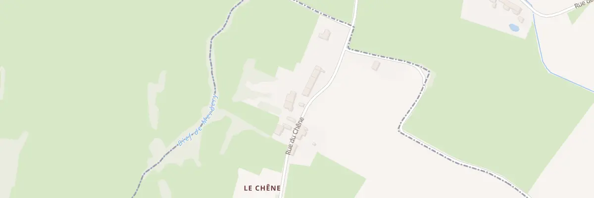 Plan du 5148 Au Chene à Jugy
