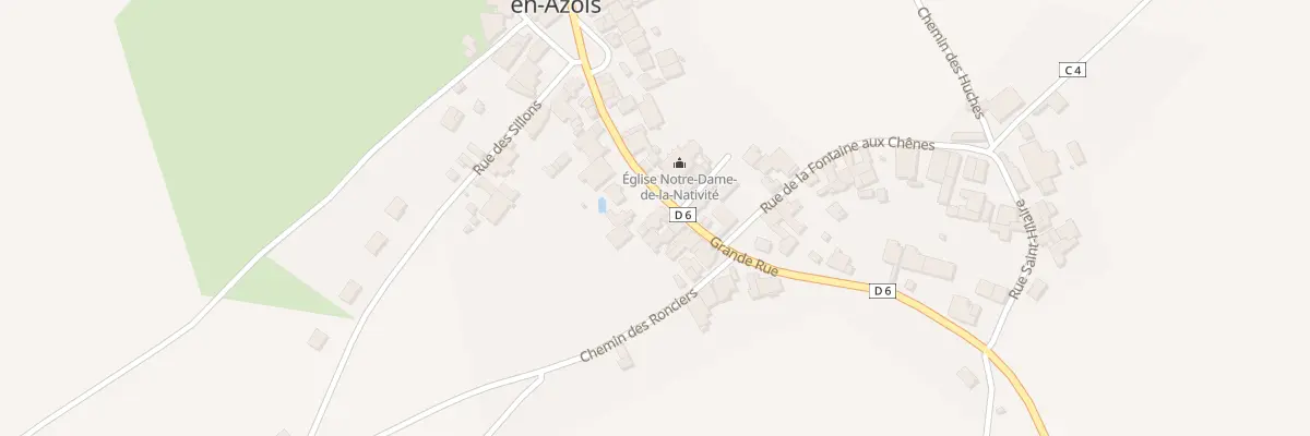 Plan du 30 Gr Grande Rue à Cirfontaines-en-Azois
