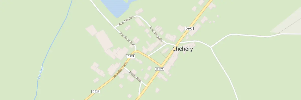 Plan du 5029 Le Village de Chehery à Chémery-Chéhéry
