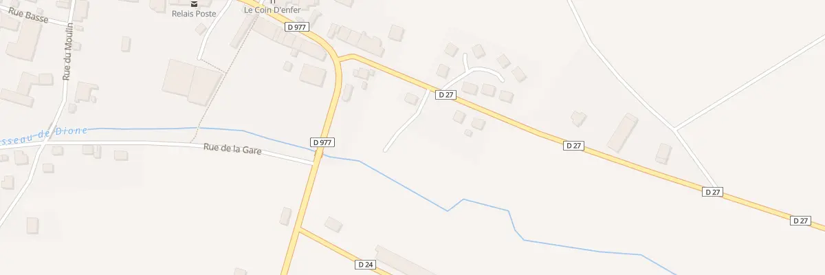 Plan du 6 Rue Fosse A Dionne à Chémery-Chéhéry