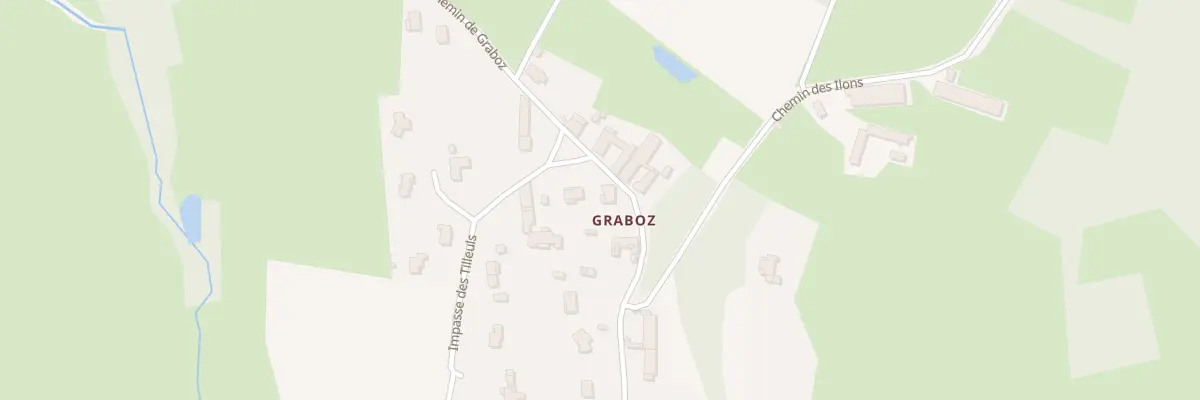 Plan du 628 Che de Graboz à Saint-Étienne-sur-Chalaronne