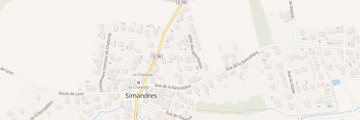 Plan du 13 All des Mourliettes à Simandres