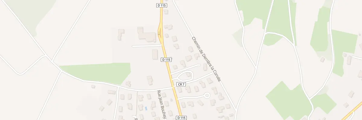 Plan du 1 Rue du Bois de Manche à Villers-la-Faye