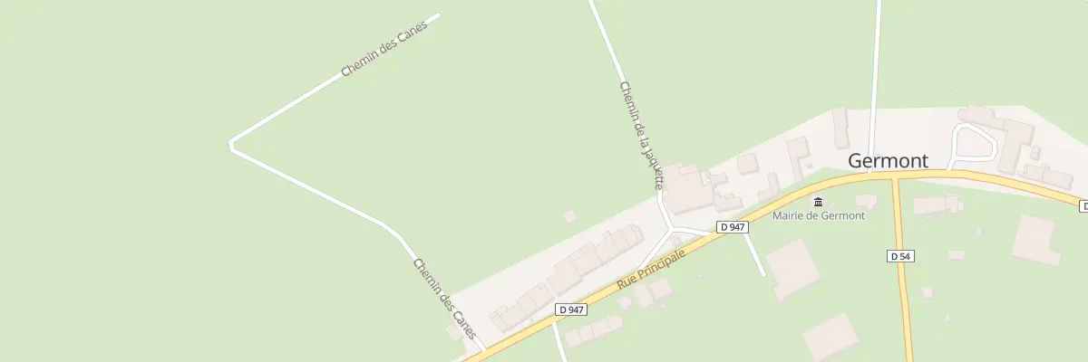 Plan du 14 Rue Principale à Germont