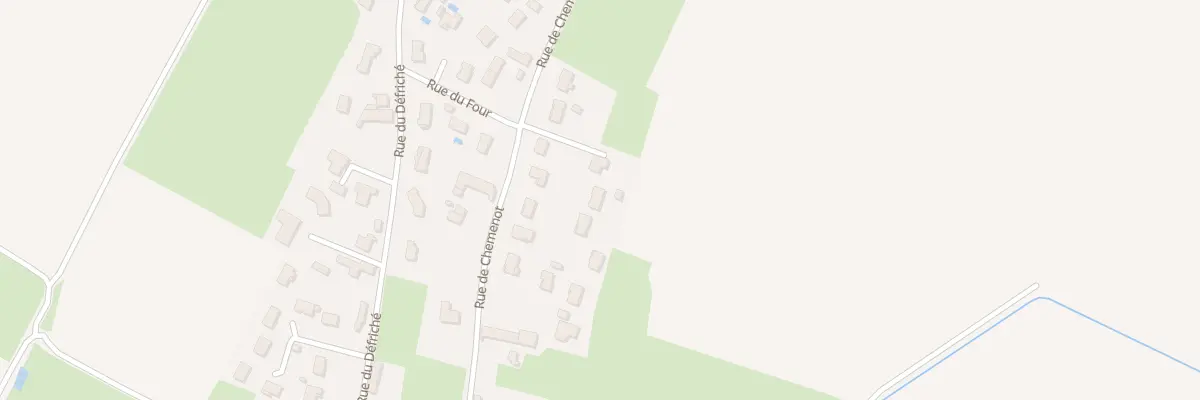 Plan du 304A Rue de Chemenot à Virey-le-Grand