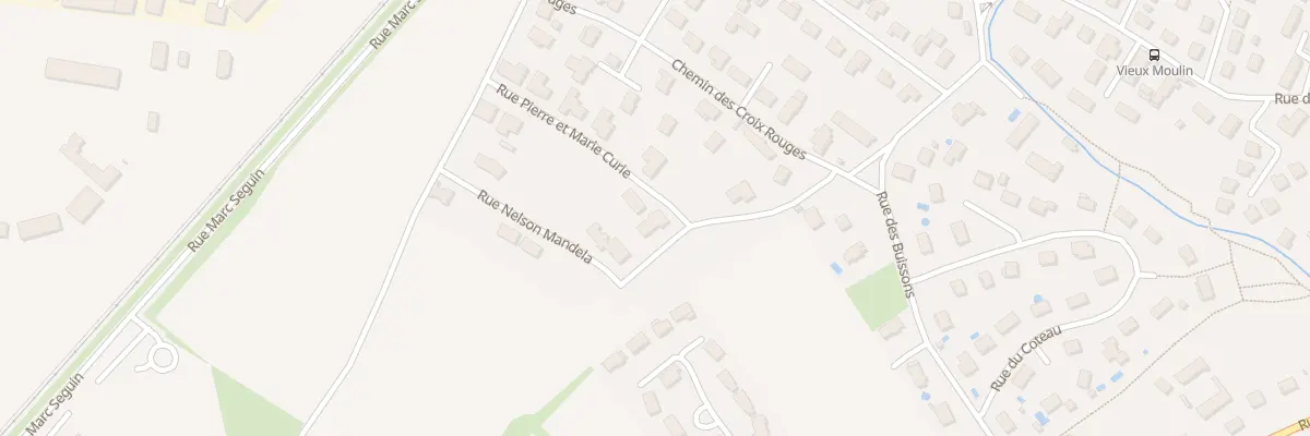Plan du 1 Rue Pierre et Marie Curie à Crissey