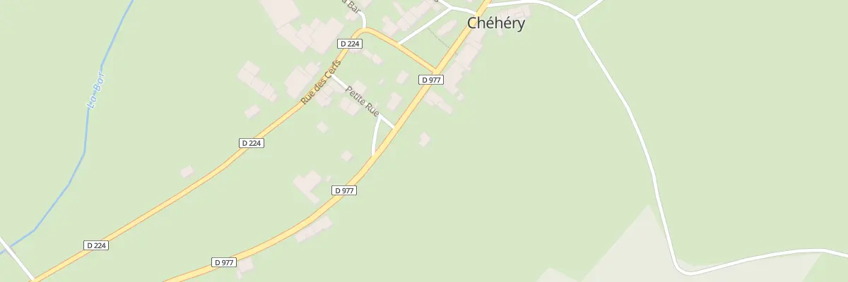 Plan du 21 Rue Grand Rue à Chémery-Chéhéry
