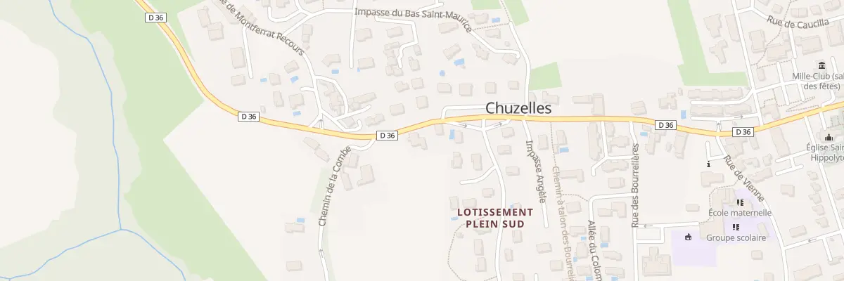 Plan du 573 Gr Grande Rue à Chuzelles