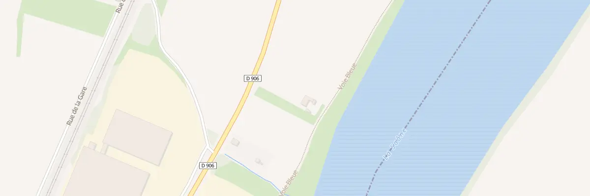 Plan du 1617 Rte Nat 6 à Senozan