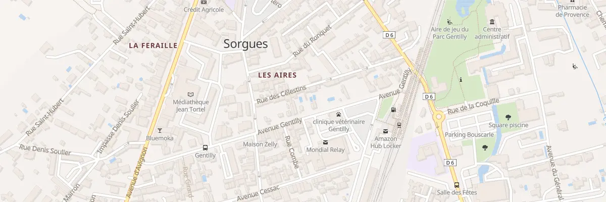 Plan du 303 Av Gentilly à Sorgues