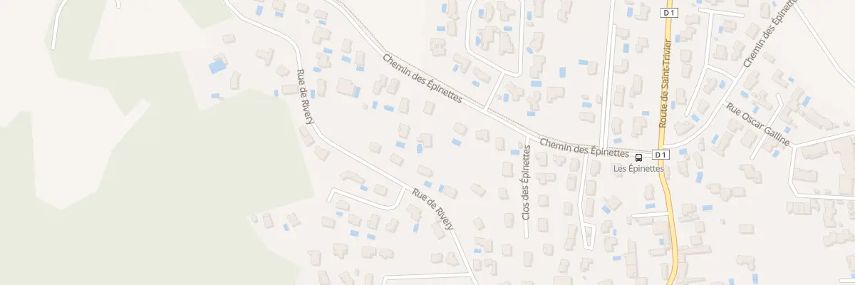 Plan du 35 Che des Epinettes à Sathonay-Village