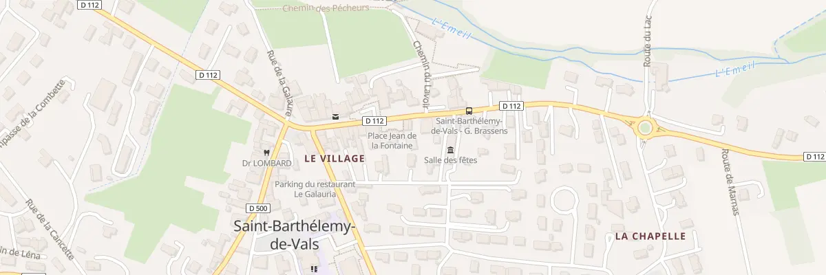 Plan du 16 Rue du Vercors à Saint-Barthélemy-de-Vals