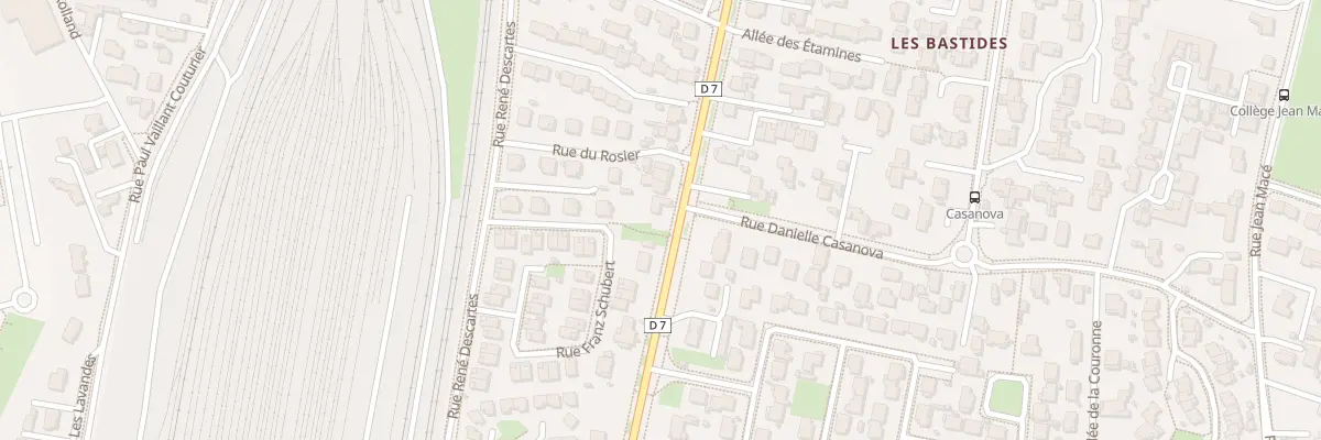 Plan du 172 Rue Jean Jaurès à Portes-lès-Valence