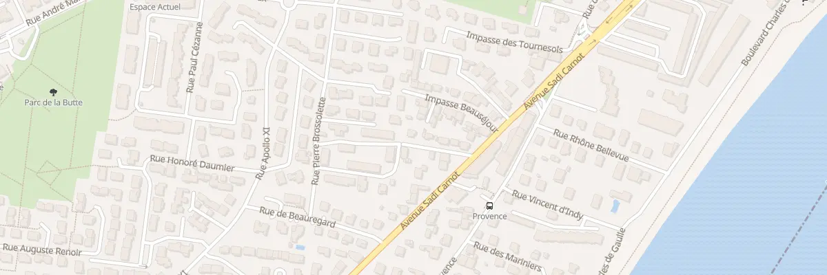 Plan du 74 Imp Montplaisir à Guilherand-Granges