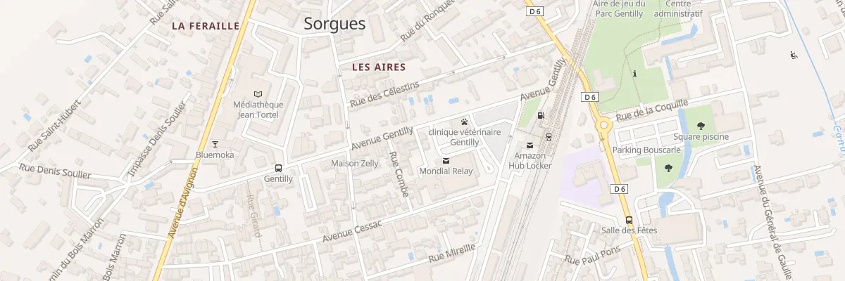 Plan du 302 Av Gentilly à Sorgues