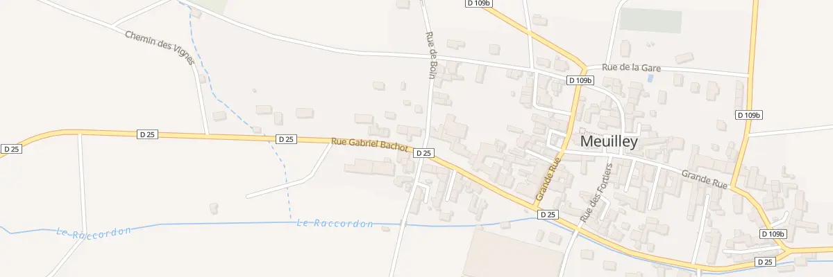 Plan du 24 Rue Gabriel Bachot à Meuilley