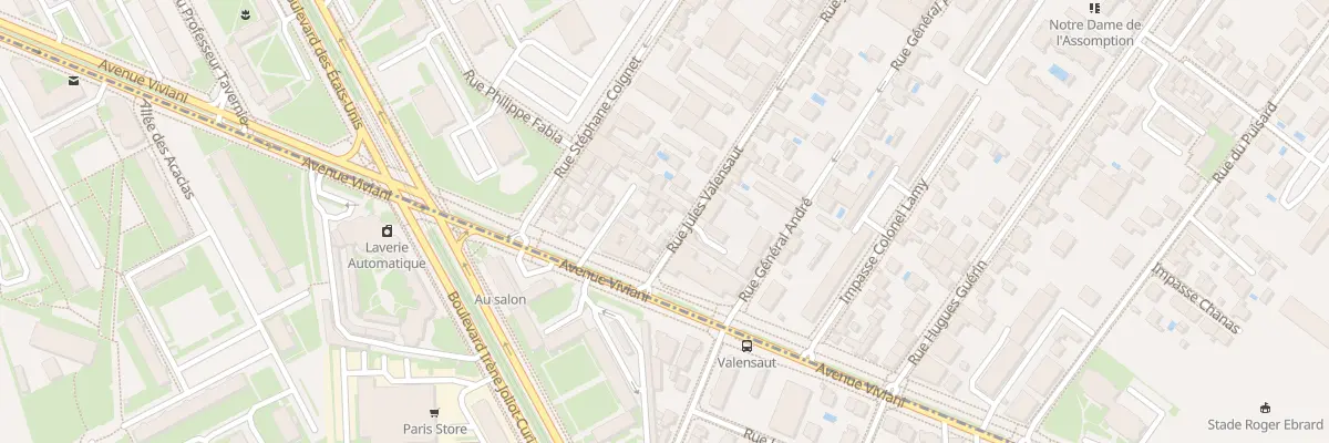 Plan du 52B Rue Jules Valensaut à Lyon 8e Arrondissement
