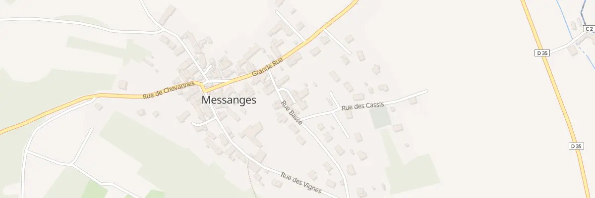 Plan du 9 Imp des Framboises à Messanges