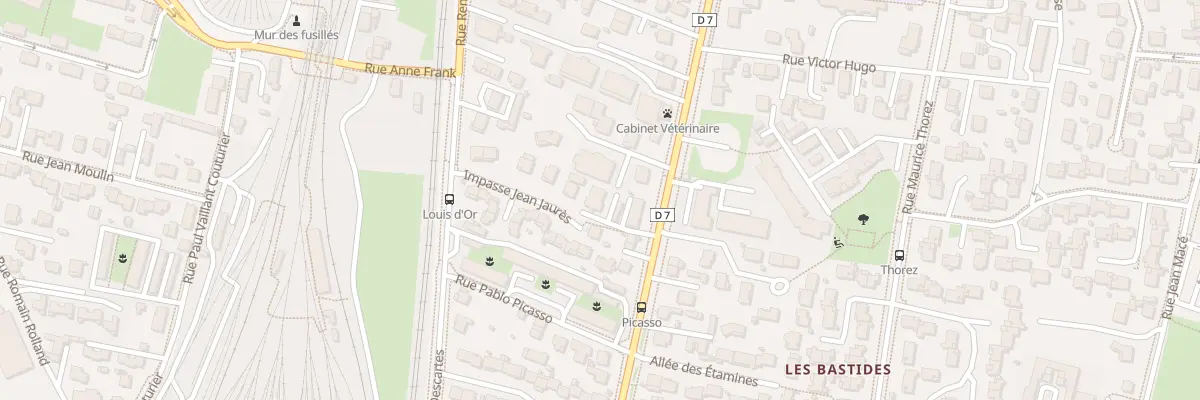 Plan du 152 Rue Jean Jaurès à Portes-lès-Valence