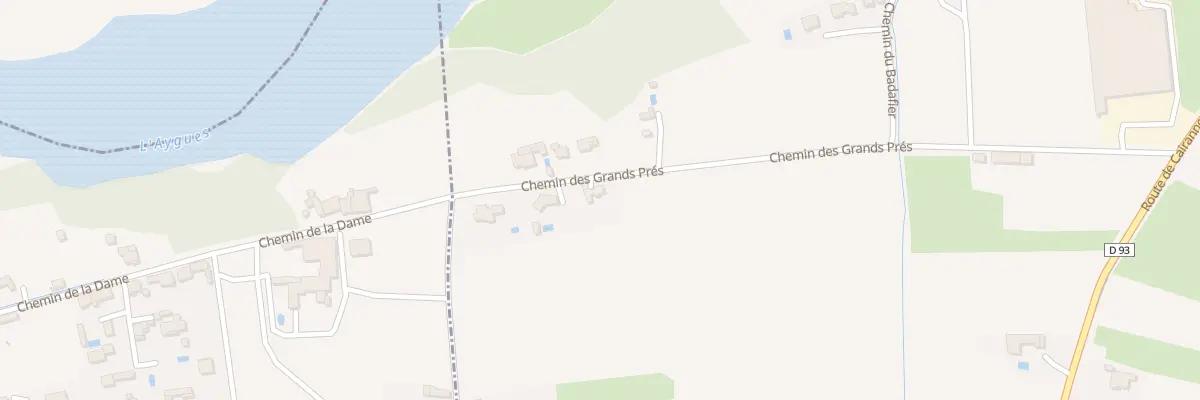 Plan du 5196 Grand Pre à Travaillan