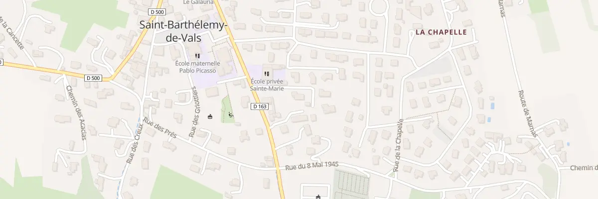 Plan du 80 Imp des Figuiers à Saint-Barthélemy-de-Vals