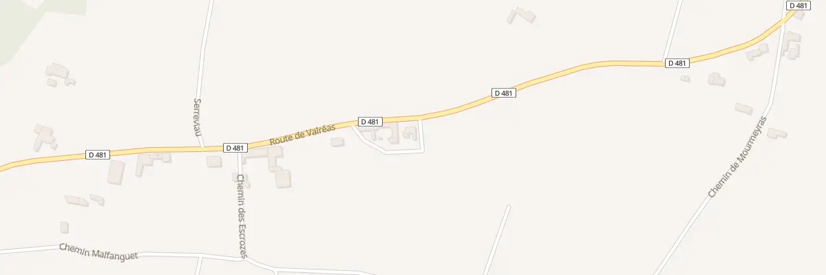 Plan du 1168 Rte de Valréas à Montségur-sur-Lauzon