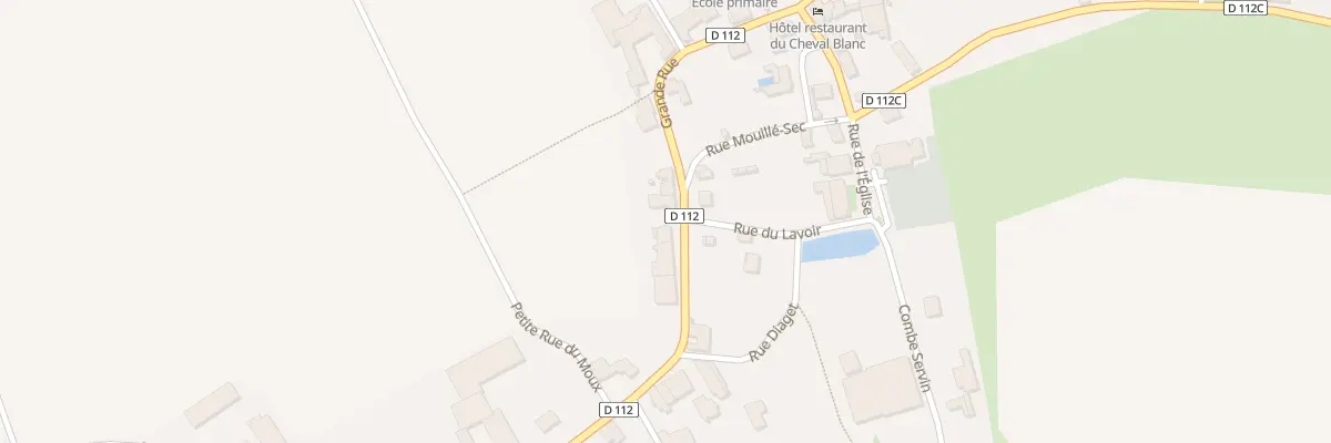 Plan du 20 Gr Grande Rue à Minot