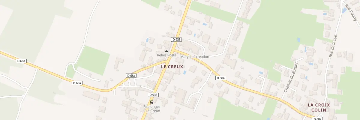 Plan du 36 Rue de la Croix Colin à Replonges
