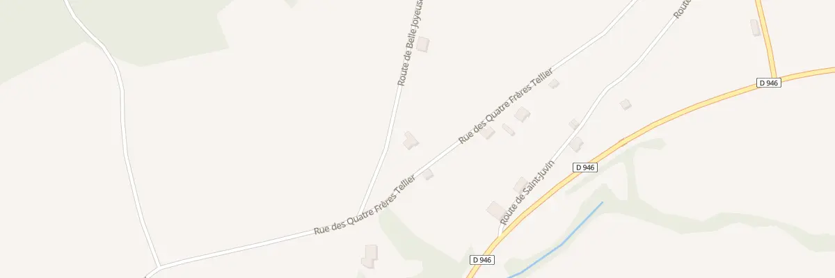 Plan du 67 Rue des Quatre Freres Tellier à Grandpré