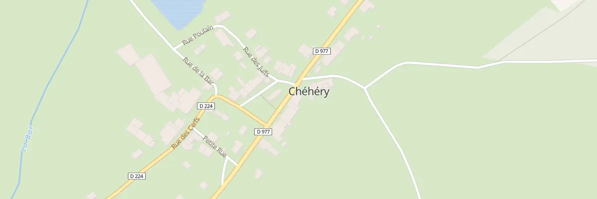 Plan du 11 Rue Grand Rue à Chémery-Chéhéry
