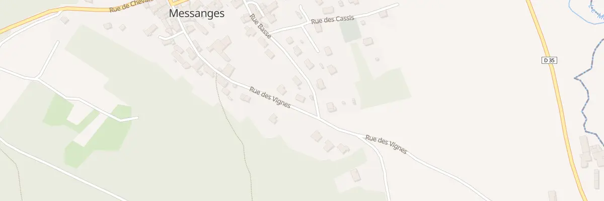 Plan du 22 Rue Basse à Messanges