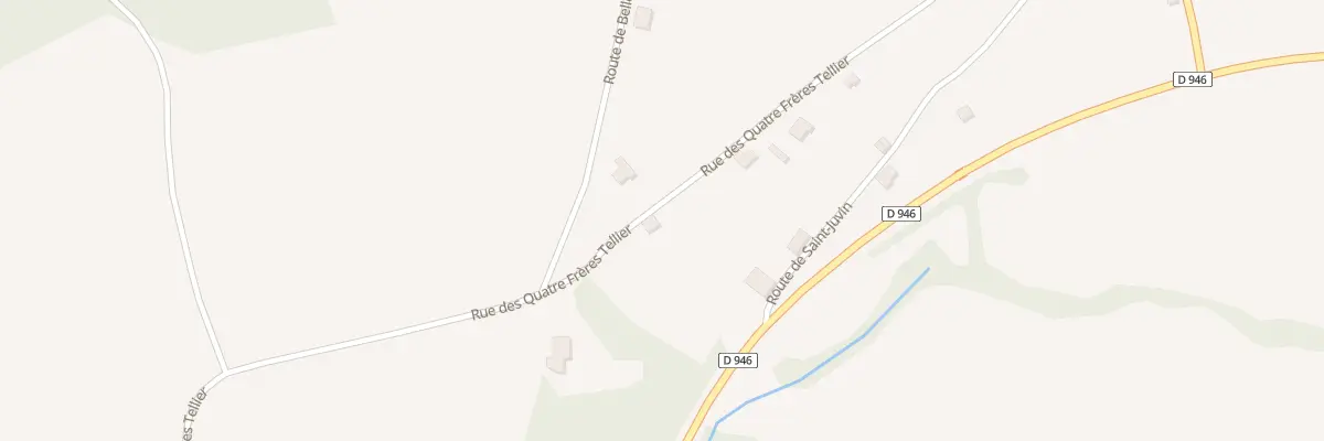 Plan du 44 Rue des Quatre Freres Tellier à Grandpré