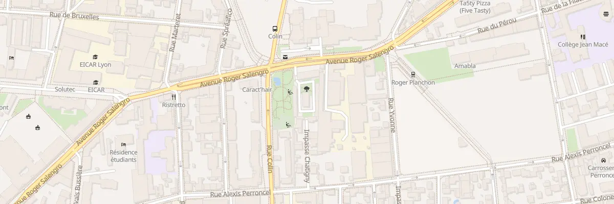 Plan du 64 Av Roger Salengro à Villeurbanne