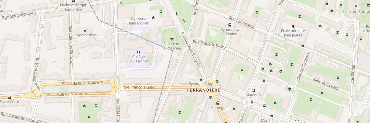 Plan du 19 Rue Pascal à Villeurbanne