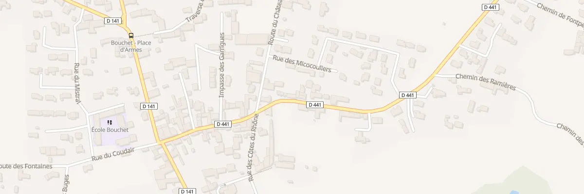 Plan du 5066 Rue de la Chapelle à Bouchet