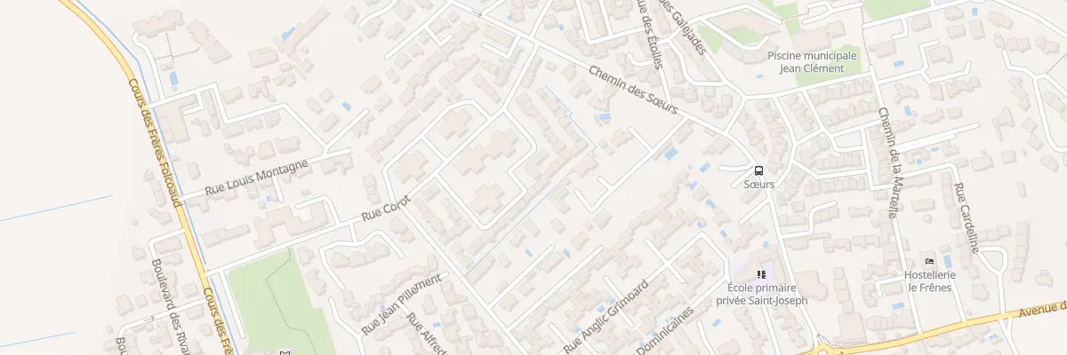 Plan du 51 Rue Alfred Bergier Mft à Avignon