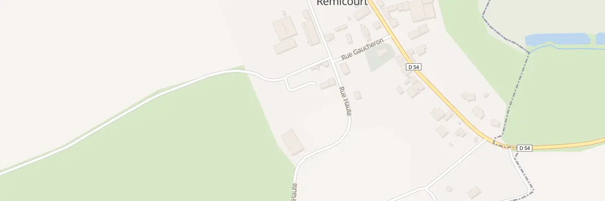 Plan du 9 Rue Haute à Remicourt