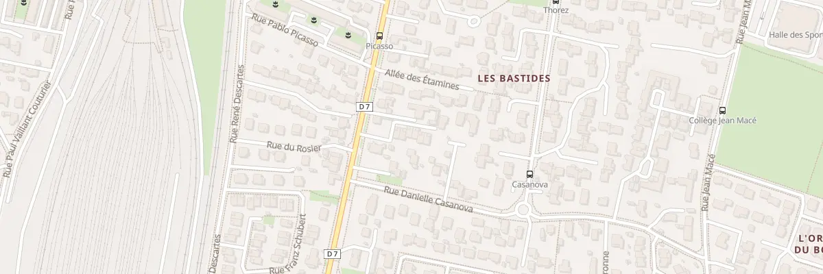 Plan du 155B Rue Jean Jaurès à Portes-lès-Valence