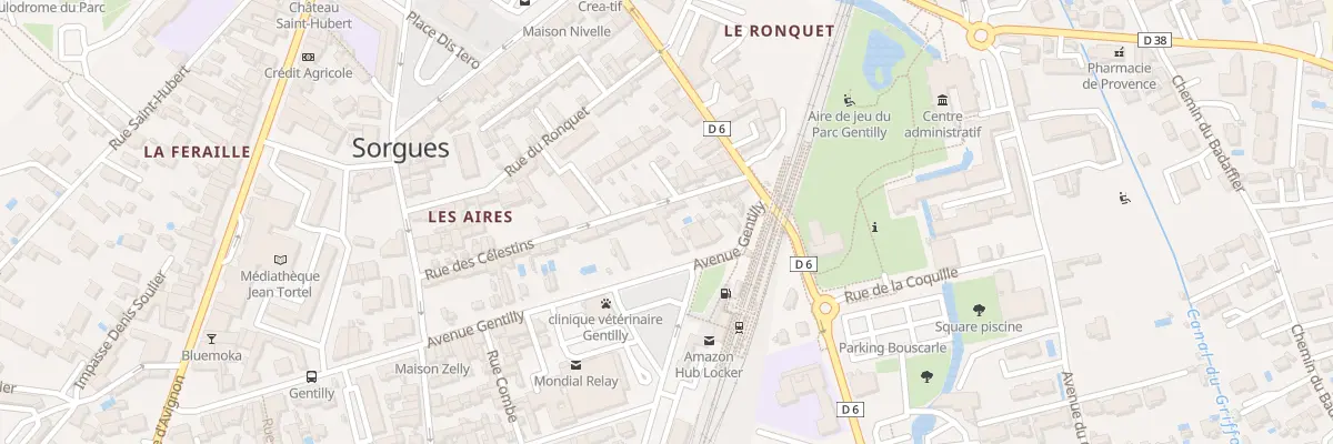 Plan du 429B Av Gentilly à Sorgues
