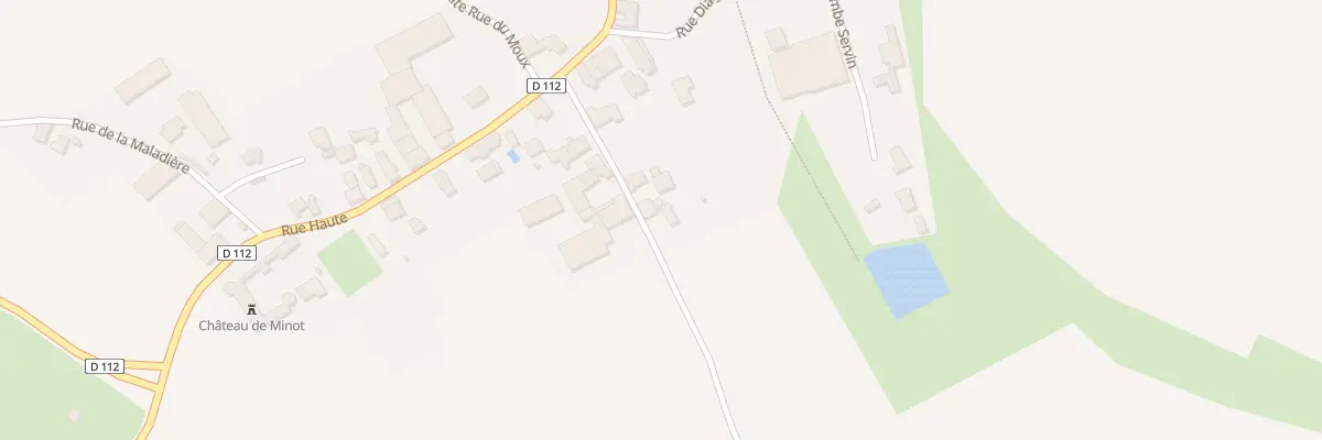Plan du 9 Rue de Charmoille à Minot