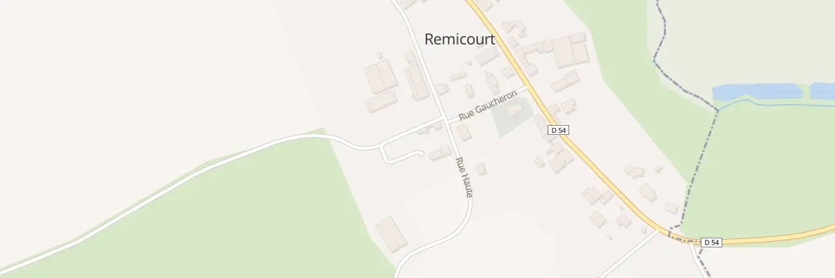 Plan du 5 Rue Haute à Remicourt