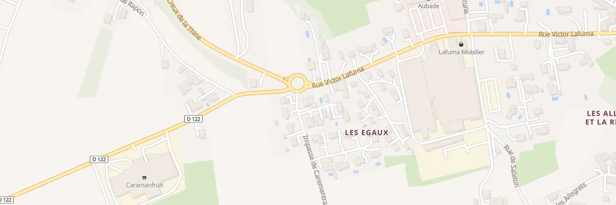 Plan du 1 Imp de Carementrand à Anneyron