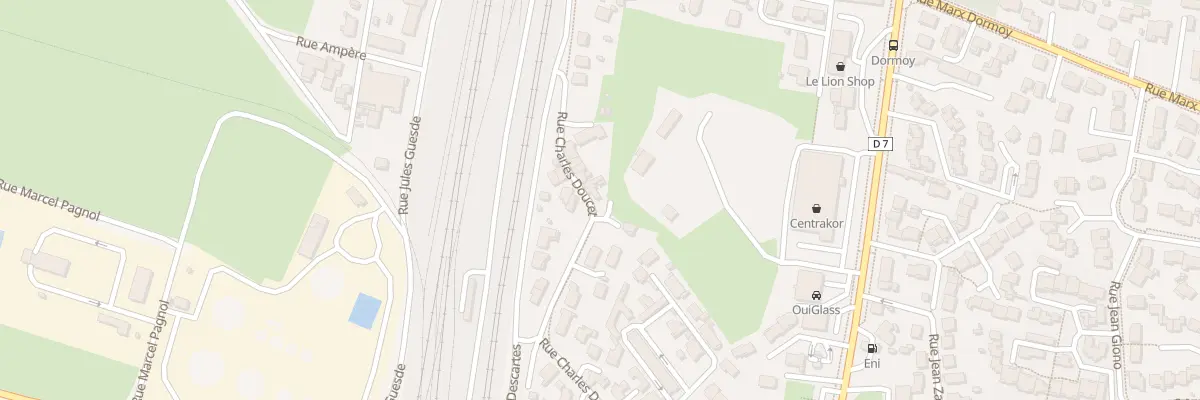 Plan du 40 Rue Charles Doucet à Portes-lès-Valence