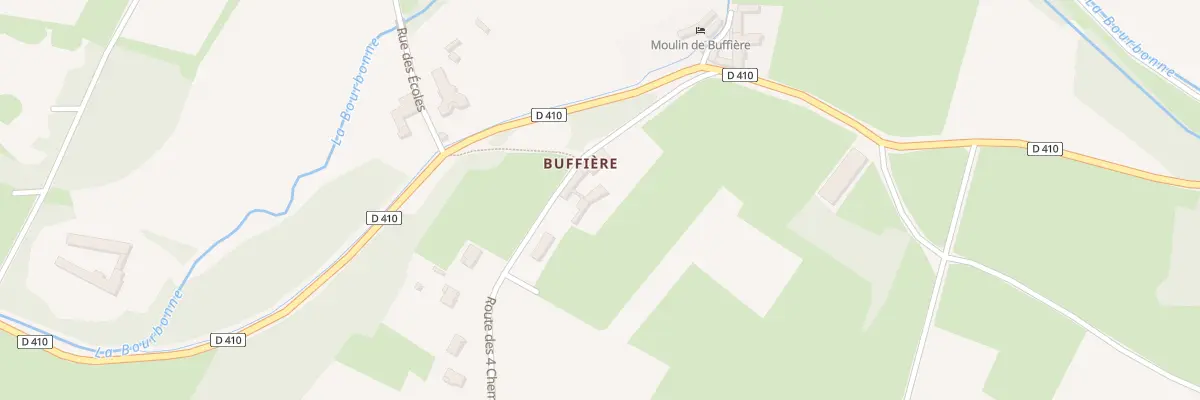 Plan du 5167 Buffiere à Montbellet