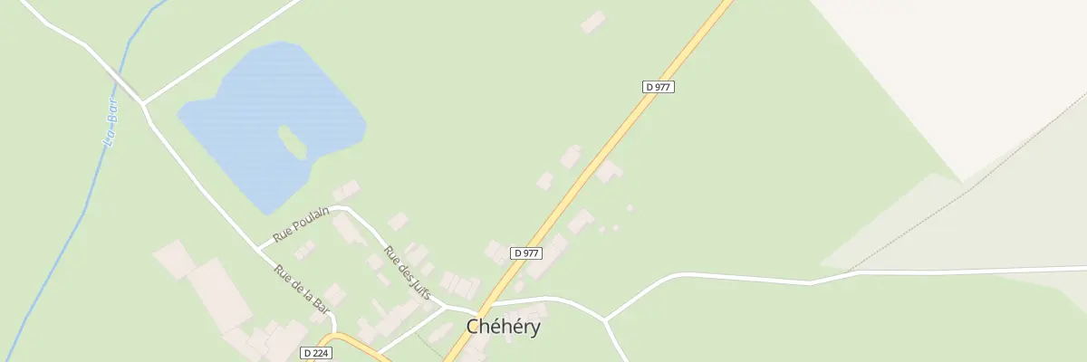 Plan du 5047 Jonay à Chémery-Chéhéry