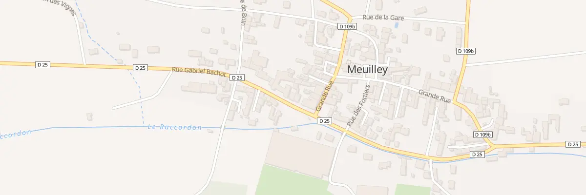 Plan du 5010 Rue Gabriel Bachot à Meuilley